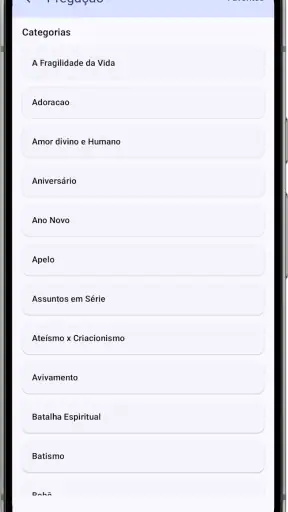 Esboço de Pregações Completas screenshot