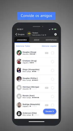 Escala fácil: Organiza futebol screenshot
