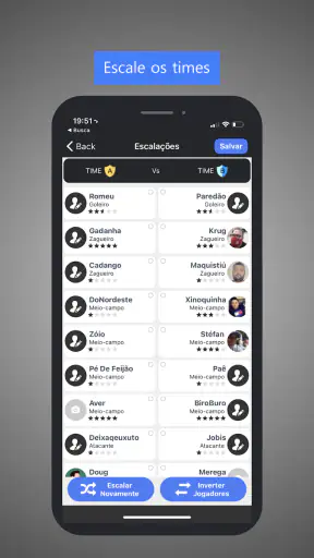 Escala fácil: Organiza futebol screenshot