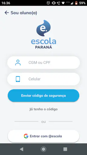 Escola Paraná screenshot