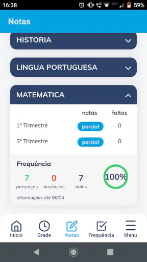 Escola Paraná screenshot