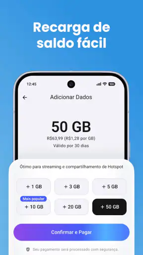 eSIM Viagens e Dados Móveis screenshot