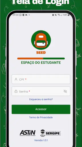 Espaço do Estudante Sergipe screenshot