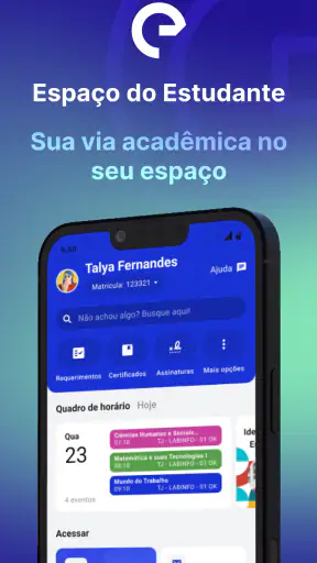 Espaço do Estudante SESI SENAI screenshot