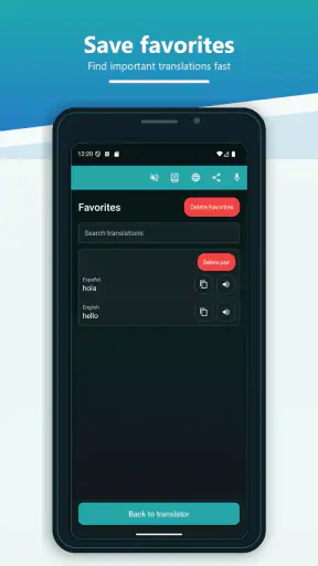 Espanhol Inglês tradutor Pro screenshot