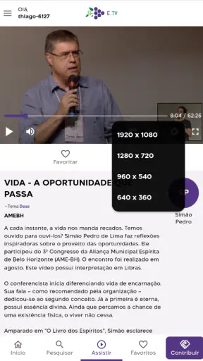 Espiritismo.TV screenshot
