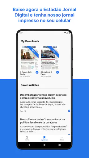 Estadão Jornal Digital screenshot