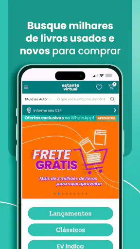 Estante Virtual: Compre Livros screenshot