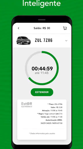 EstaR Digital Curitiba: URBS screenshot