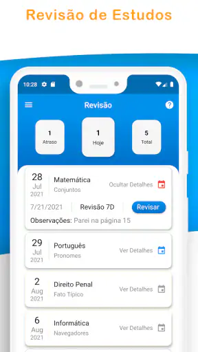 Estudez: Controle de Estudos screenshot