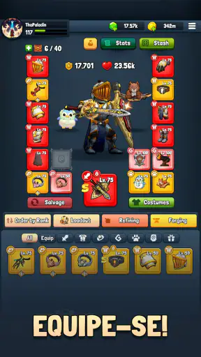 Eternal Hero: RPG de Ação screenshot