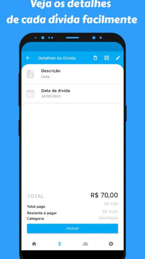 Eu Devo - Controle de dívidas screenshot
