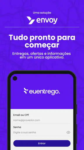 Eu Entrego para Entregador screenshot