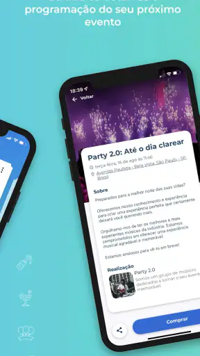 Eventiza screenshot