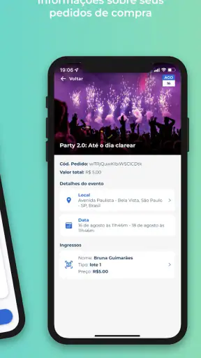 Eventiza screenshot