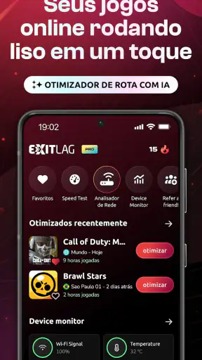 ExitLag - Melhore o seu Ping screenshot