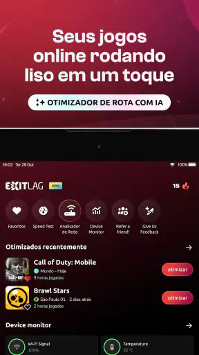 ExitLag - Melhore o seu Ping screenshot