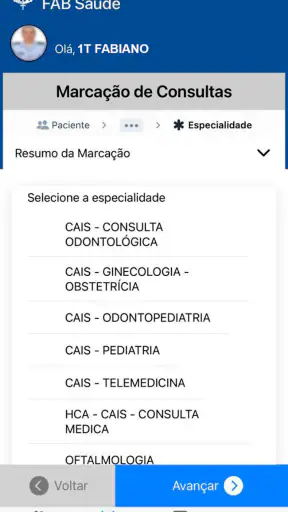 FAB Saúde screenshot