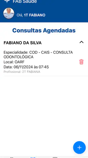 FAB Saúde screenshot