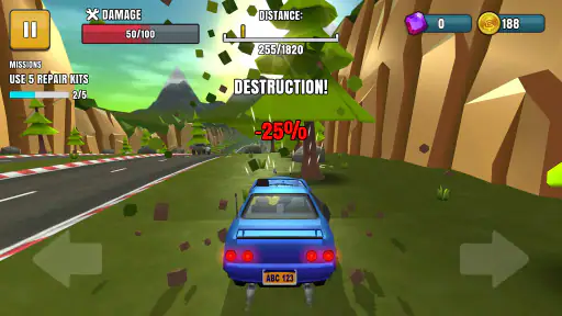 Faily Brakes 2 jogo dos carros screenshot