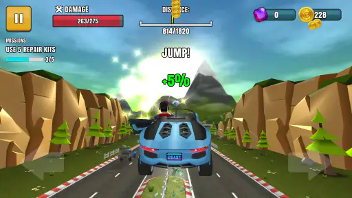 Faily Brakes 2 jogo dos carros screenshot