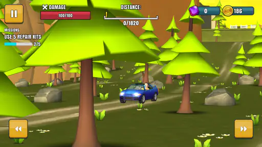 Faily Brakes 2 jogo dos carros screenshot