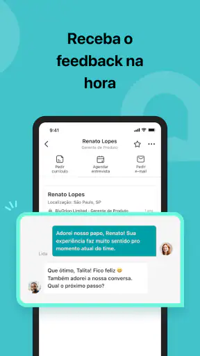 FalaBoss: Vagas por Chat screenshot