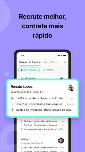 FalaBoss: Vagas por Chat screenshot