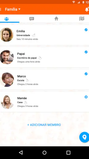 Familo: Localizador de Celular screenshot
