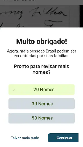 FamilySearch Participe screenshot
