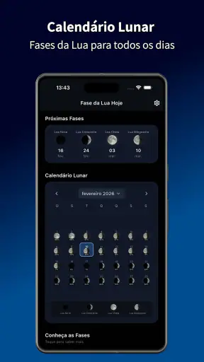 Fase da Lua Hoje screenshot
