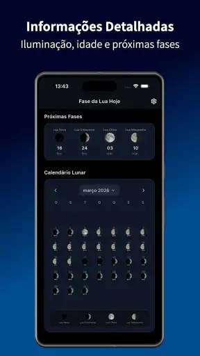 Fase da Lua Hoje screenshot