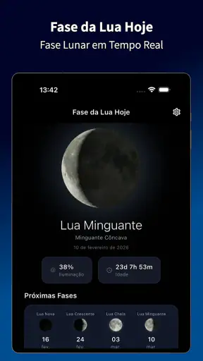 Fase da Lua Hoje screenshot