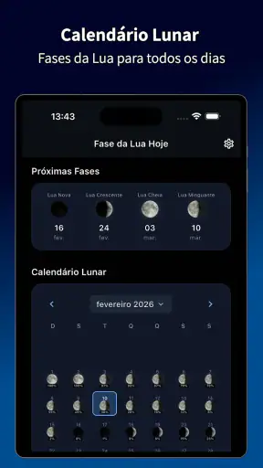 Fase da Lua Hoje screenshot