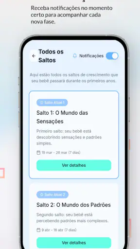 Fases do Crescimento do Bebê screenshot