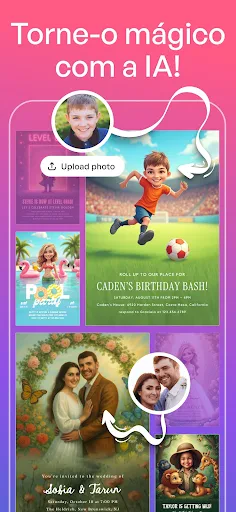 Fazer Convite Personalizado screenshot