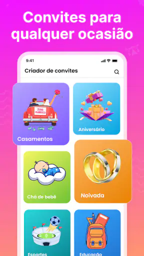 Fazer Convite Virtual screenshot