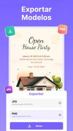 Fazer Convite Virtual screenshot