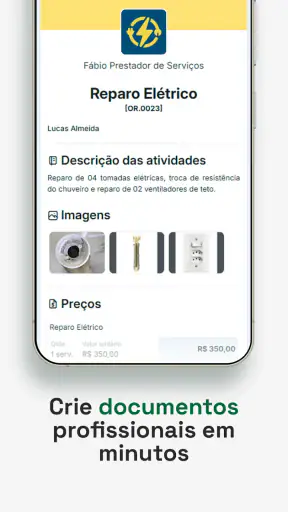 Fazer Orçamento PDF + Gestão screenshot