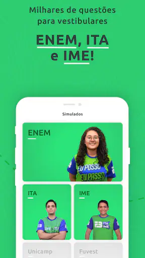 FB Vest Questões ENEM ITA IME screenshot