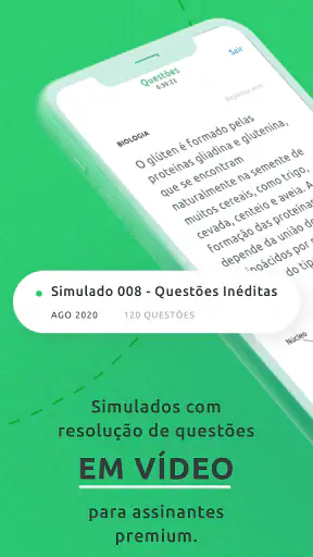 FB Vest Questões ENEM ITA IME screenshot