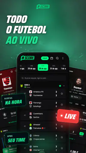 Feeberse Score: Placar ao vivo screenshot