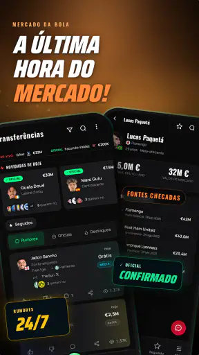 Feeberse Score: Placar ao vivo screenshot