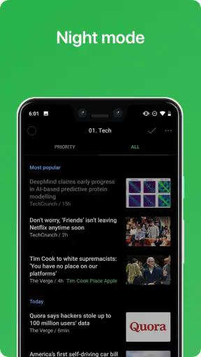 Feedly - Smarter News Reader screenshot