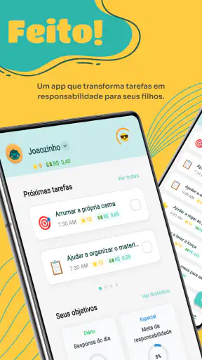 Feito! - Tarefas em Família screenshot