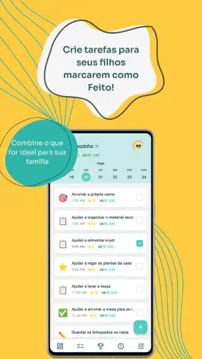 Feito! - Tarefas em Família screenshot