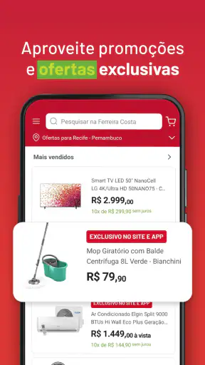 Ferreira Costa: Compras online screenshot