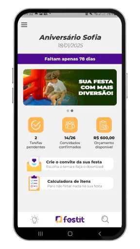 Festit | Organize sua festa screenshot