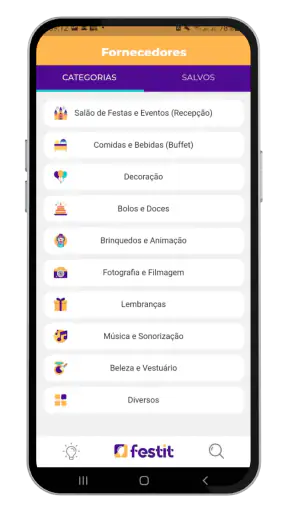 Festit | Organize sua festa screenshot