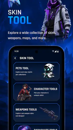 FF Skin Tool: Booyah Emotes screenshot